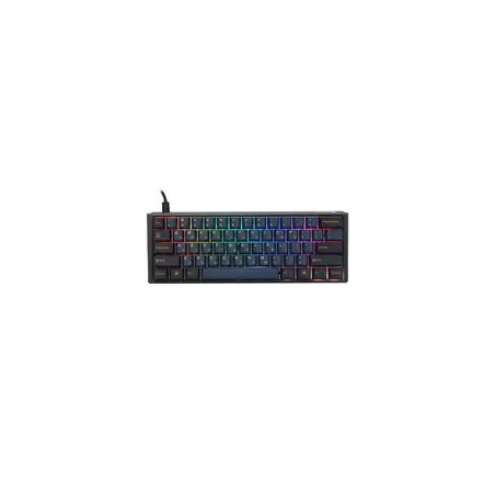 Ducky One 3 Pro Mini Nazca Line Gaming Keyboard, mechanical, 8,000 Hz, Hot Swap, RGB - Cherry MX2A Blue, ANSI (US)
