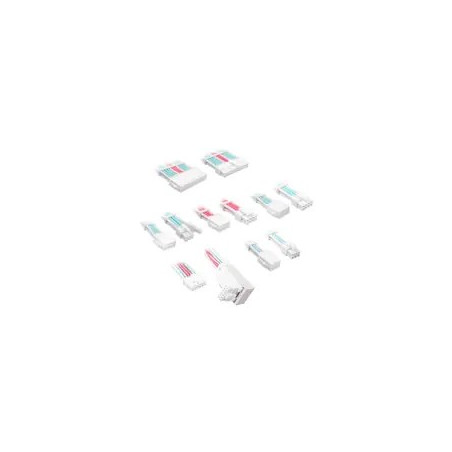 Kolink Core Pro Braided Cable Extension Kit 12V-2x6 Type 2 - Brilliant White/Neon Blue/Pure Pink