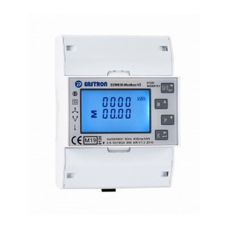 Solplanet Accessories // 3 Phase Energy Meter for Solplanet Inverters / Eastron SDM630-Modbus / Direct Metering up to 100A / 2 Years Warranty