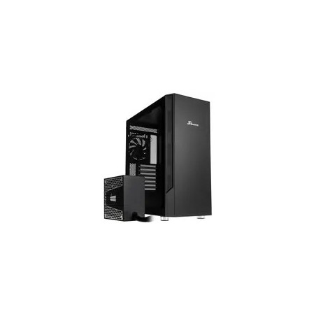 Seasonic Arch Q503 Midi Tower + CONNECT DGC-650 Gold Netzteil - schwarz
