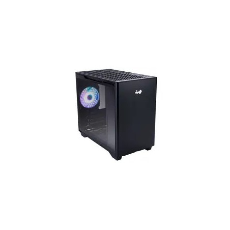 InWin A3 Mini-Tower Tempered Glass - schwarz
