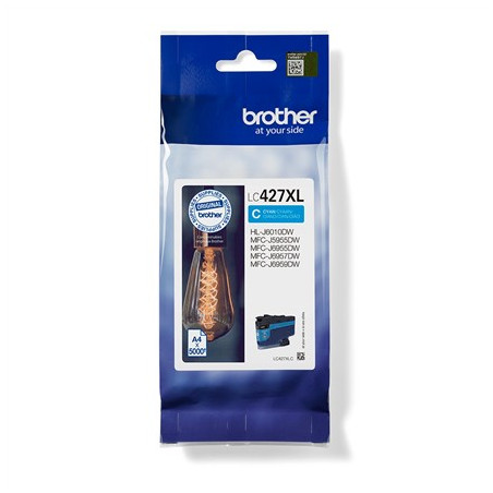 Brother LC-427XLC ink cartridge 1 pc(s) Original High (XL) Yield Cyan