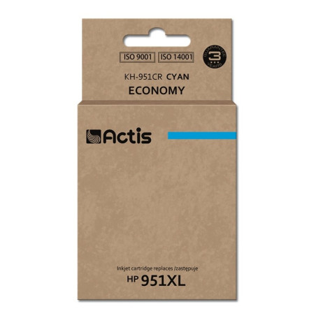 Actis KH-951CR Ink (replacement HP 951XL CN046AE; Standard; 25 ml; cyan)