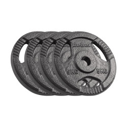 Cast iron weight set 4x5kg,...