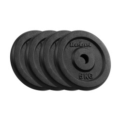 Cast iron weight set 4x5kg,...
