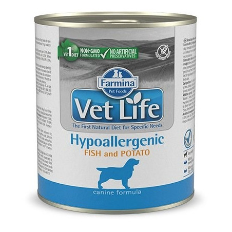 FARMINA Vet Life Canine Hypoallergenic Fish&Potato – wet food for adult dogs 300 g