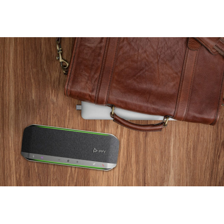 HP Poly Sync 40+ Microsoft Teams Certified USB-A USB-C Speakerphone +BT700 USB-A Adapter
