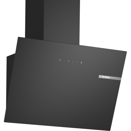 Bosch Serie 2 DWK65DK60 cooker hood Wall-mounted Black 430 m³/h A