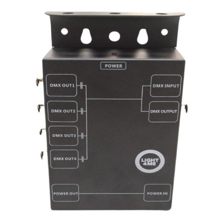 LIGHT4ME XSPLIT 4 DMX Splitter
