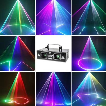 LIGHT4ME COSMOS multi LED light effect RGBWA 6in1
