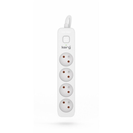 KERG power strip with switch 4 sockets 1.5m-16A