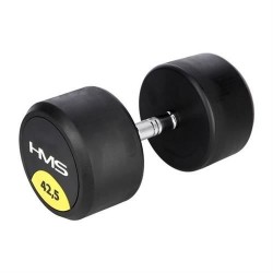 Rubberized dumbbell 42.5kg...