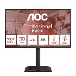 AOC 24E4U computer monitor...
