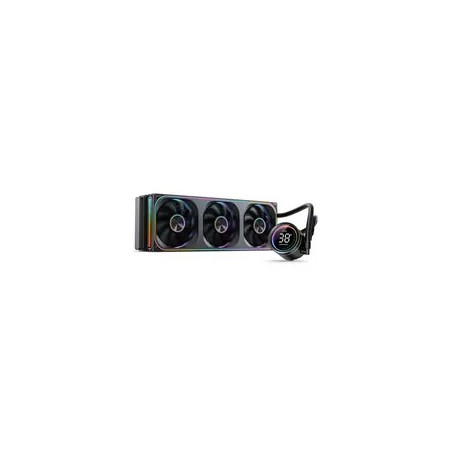 Jonsbo TH-360 AiO Wasserkühlung, ARGB, Segmentanzeige - 360mm, schwarz