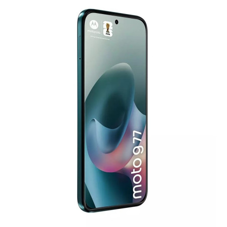 Motorola Moto G77 5G 12/256 GB smartphone in Pantone Shaded Spruce
