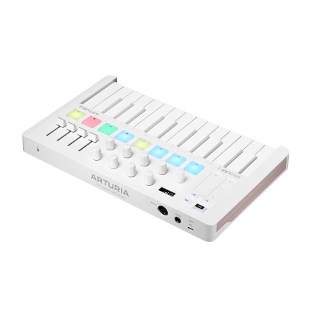 Arturia MiniLab 3 - MIDI control keyboard, white