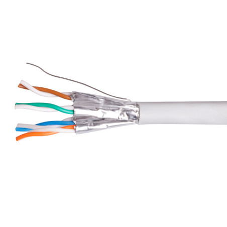 Equip Cat.6 U/UTP Installation Cable, LSZH, 100m