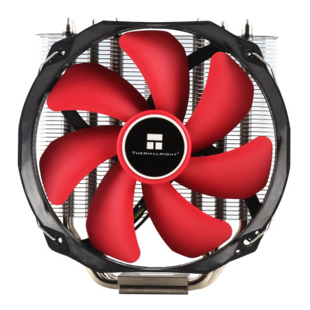 Thermalright TA140 computer cooling system Processor Air cooler 14 cm Grey, Red