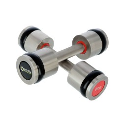 Chrome dumbbells 2x6 kg...