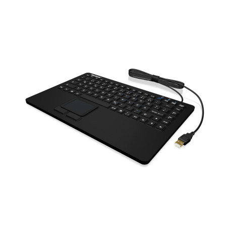 KeySonic KSK-5230 IN (DE) keyboard Office USB QWERTZ German Black