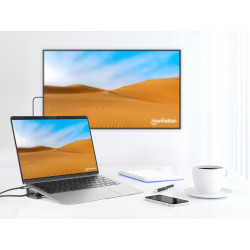 MANHATTAN 10-in-1 4K USB-C...