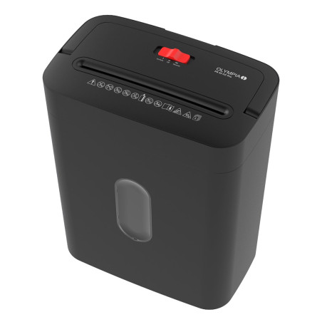 Olympia PS 53 CC Pro paper shredder Cross shredding 68 dB Black