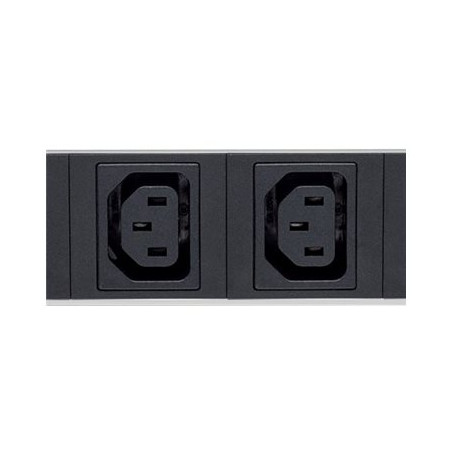 INTELLINET 19inch Intelligent PDU 8-Port 19inch Rackmountable Monitors Power Temperature and Humidity