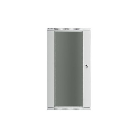 LANBERG WF01-6427-10S wall-mounted rack 19inch demounted flat pack 27U/600x450mm gray