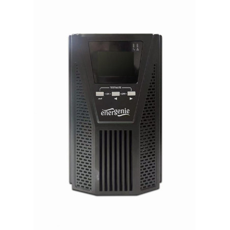 ENERGENIE EG-UPSO-1000 online UPS 1000VA 1x Schuko 3x IEC LCD display black colour