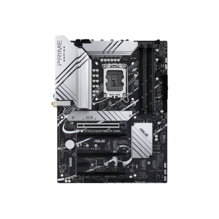 Asus | PRIME Z790-P WIFI | Processor family Intel | Processor socket LGA1700 | DDR5 | Supported hard disk drive interfaces SATA, M.2 | Number of SATA connectors 4