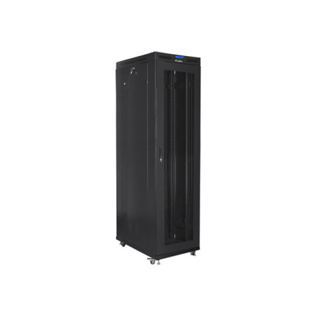 LANBERG Free standing rack 19inch cabinet 47U 800x1000 mesh door LCD flat pack black