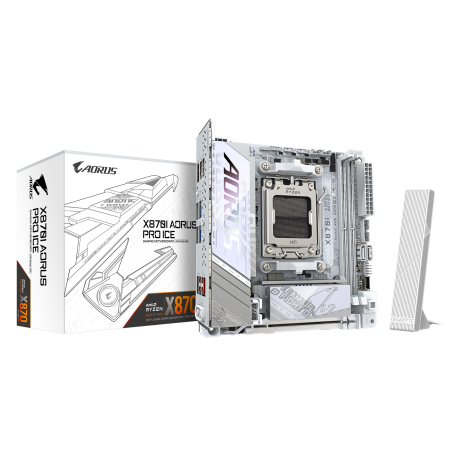 GIGABYTE X870I AORUS PRO ICE AM5 ITX MB