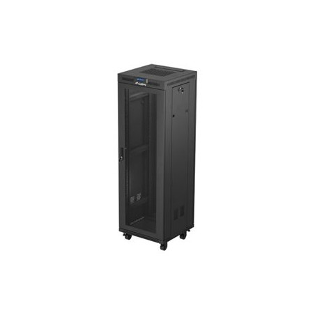 LANBERG rack cabinet 19 free-standing 37U 600x600 flat pack mesh door LCD black