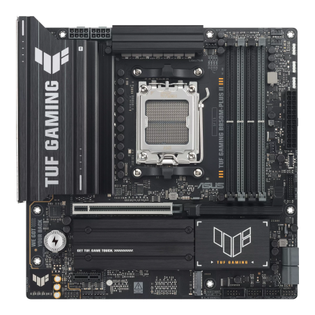 ASUS AMD TUF GAMING B850M-PLUS II Micro-ATX motherboard DDR5 PCIe 5.0 3xM.2 1xHDMI 1xDisplayPort