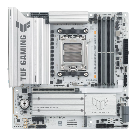 ASUS AMD TUF GAMING B850M-PLUS WIFI7 W Micro-ATX motherboard DDR5 PCIe 5.0 3xM.2 1xHDMI 1xDisplayPort