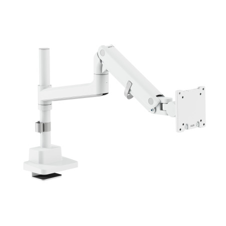 DIGITUS Single Monitor Mount 57inch 27kg Gas Spring VESA: 75x75 100x100 White