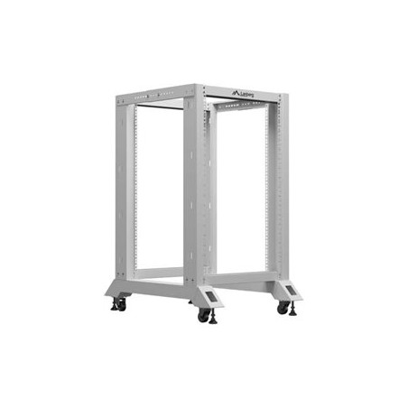 LANBERG Open rack 19inch 18U 600X800 grey