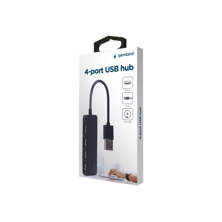 I/O HUB USB2 4PORT/UHB-U2P4-06 GEMBIRD