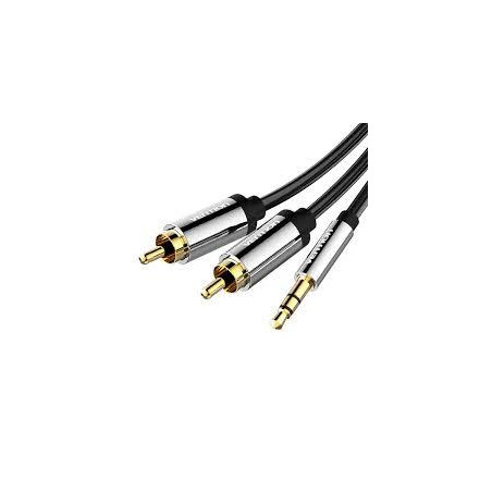 CABLE AUDIO 3.5MM TO 2XRCA/1.5M BCFBG VENTION