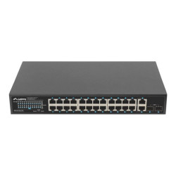 LANBERG switch PoE+ rack...
