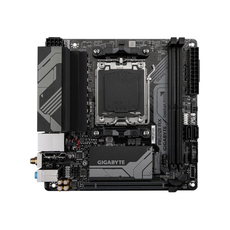 GIGABYTE A620I AX AM5 2xDDR5 4xSATA 1xM.2 mATX MB