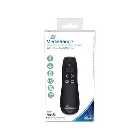 PRESENTER/POINTER WRL/MROS220 MEDIARANGE