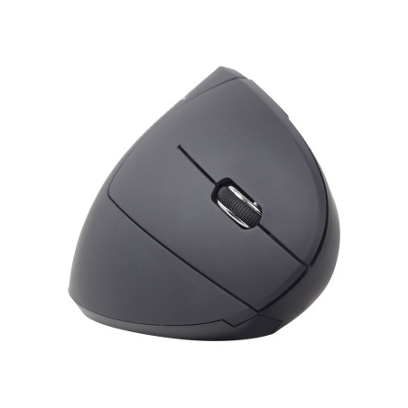 MOUSE USB OPTICAL WRL BLACK/ERGONOMIC MUSW-ERGO-01 GEMBIRD