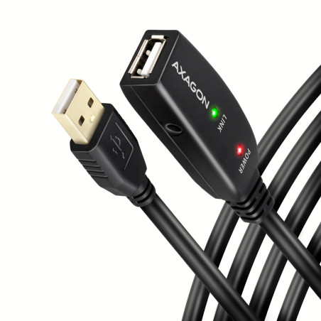 CABLE USB2.0 A-M/A-F ACTIVE/10M ADR-210 AXAGON