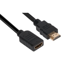 CABLE HDMI TO HDMI 3M/M/F...