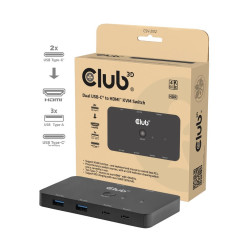 VIDEO SWITCH KVM USB-C TO...