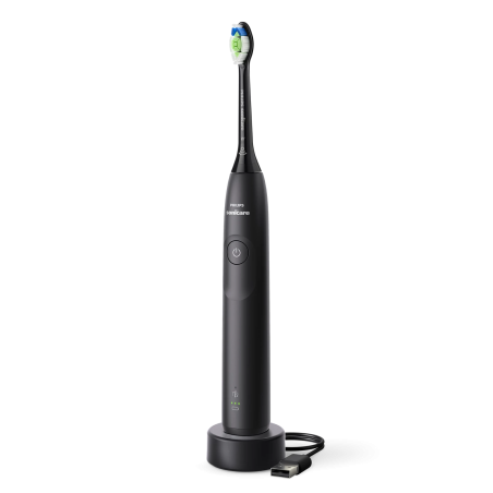 Philips | Rechargeable Sonic Electric Toothbrush | HX7101/01 Sonicare Series 5300 | Rechargeable | For adults | Number of brush heads included 1 | Number of teeth brushing modes 1 | Black