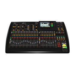 Behringer X32 audio mixer...