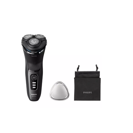 Philips | Shaver | S3244/12 | Operating time (max) 60 min | Wet & Dry | Lithium Ion | Black