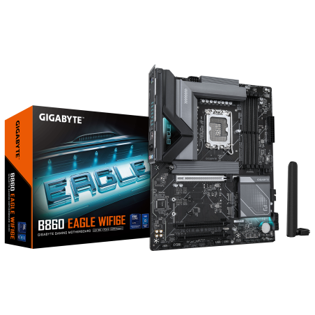 GIGABYTE B860 EAGLE WIFI6E LGA1851 MB 4xDDR5 4xSATA 3xM.2